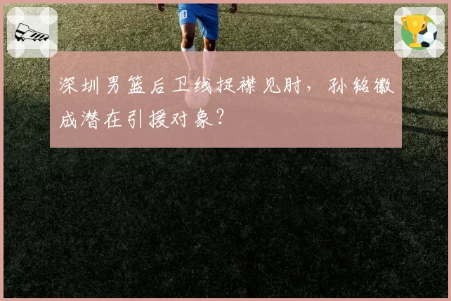 深圳男篮后卫线捉襟见肘，孙铭徽成潜在引援对象？